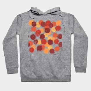 Fun spirals of orange coloring Hoodie